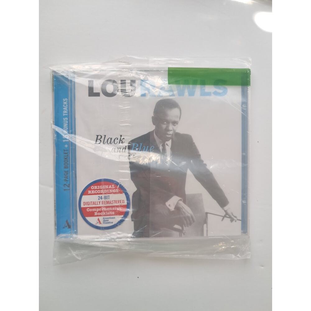 Lou Rawls Black and Blue remastered CD sealed new